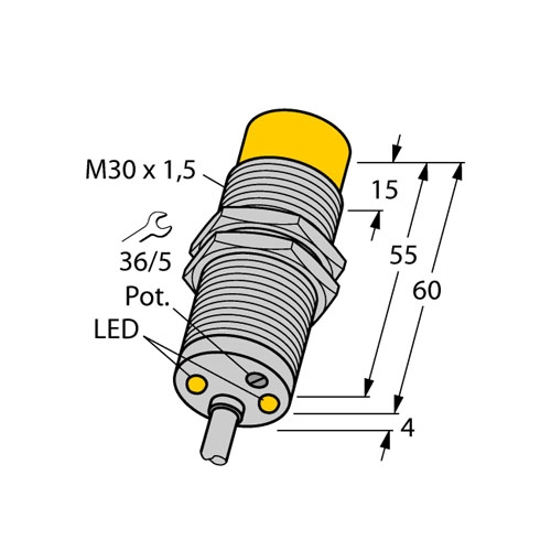 DNI20U-M30-AP4X2 | 1582233 датчик контроля частоты вращения