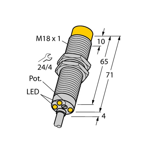 DNI12U-M18E-AP4X3 | 1582235 датчик контроля частоты вращения