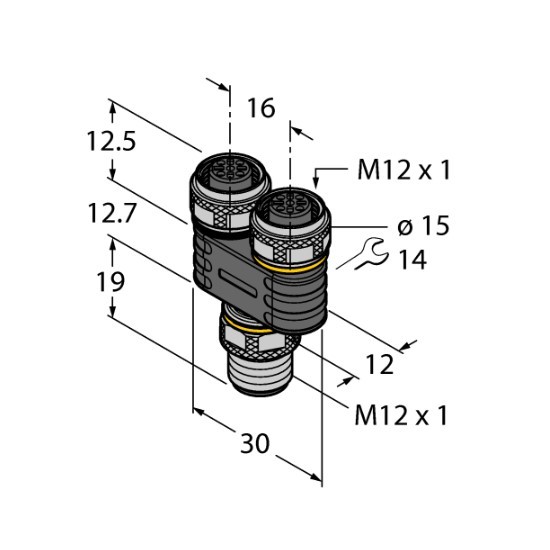 YB2-FSM5-2FKM5.4 | 6930492 распределитель